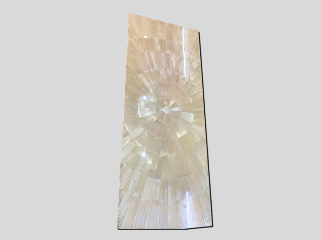 Natural Selenite Rectangular Dining Table for Home & Office Interior Décor